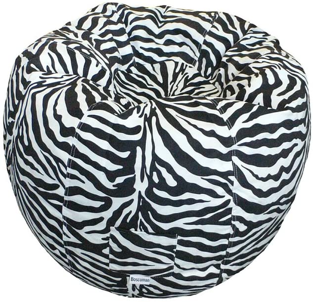 Boscoman - Adult Animal Zebra Beanbag Chair