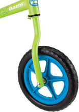 Load image into Gallery viewer, Razor Kixi Balance Bike, Blue/Green