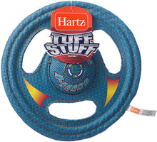 Charger l'image dans la galerie, Hartz Tuff Stuff Toss Around Plush Frisbee Flyer Dog Toy - Medium/Large