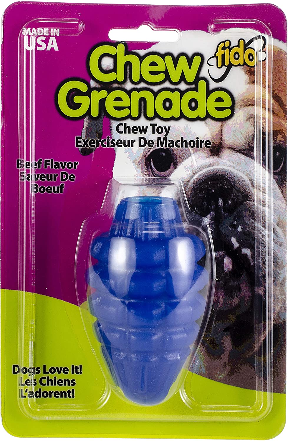 Fido Chew Grenade Small Dog Toy (2 Pack)