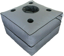 Charger l'image dans la galerie, Boscoman - Jumbo Napa Outdoor Ottoman w/Cup & Bottle Holder - (Mix Colors) PICKUP ONLY