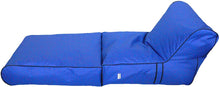 Load image into Gallery viewer, Boscoman - Jumbo Madera Outdoor Flip Chair Lounger - Blue - COVER ONLY