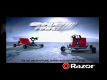 Load and play video in Gallery viewer, Razor Ground Force Electric GoKart - PICKUP ONLY