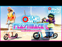 Load and play video in Gallery viewer, Razor Flashback BMX Style Kick Scooter (Mix Colors)