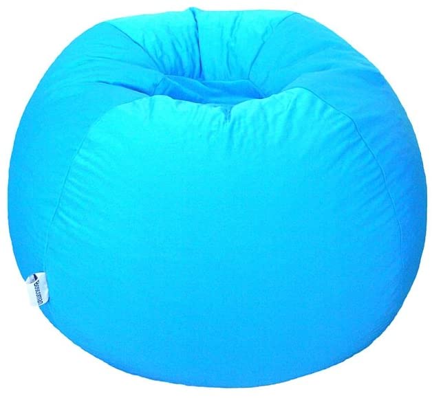 Boscoman - Kids Stretchy Beanbag Chair - Blue - COVER ONLY