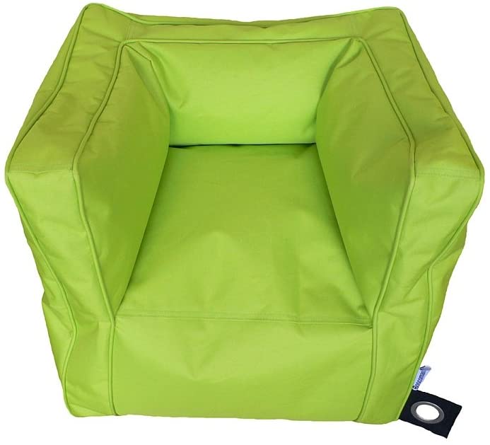 Boscoman - Kids Magic Sink Beanbag Chair - Lime - COVER ONLY