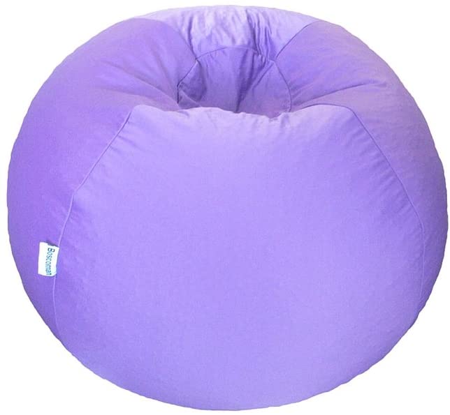 Boscoman - Kids Stretchy Beanbag Chair - Purple - COVER ONLY