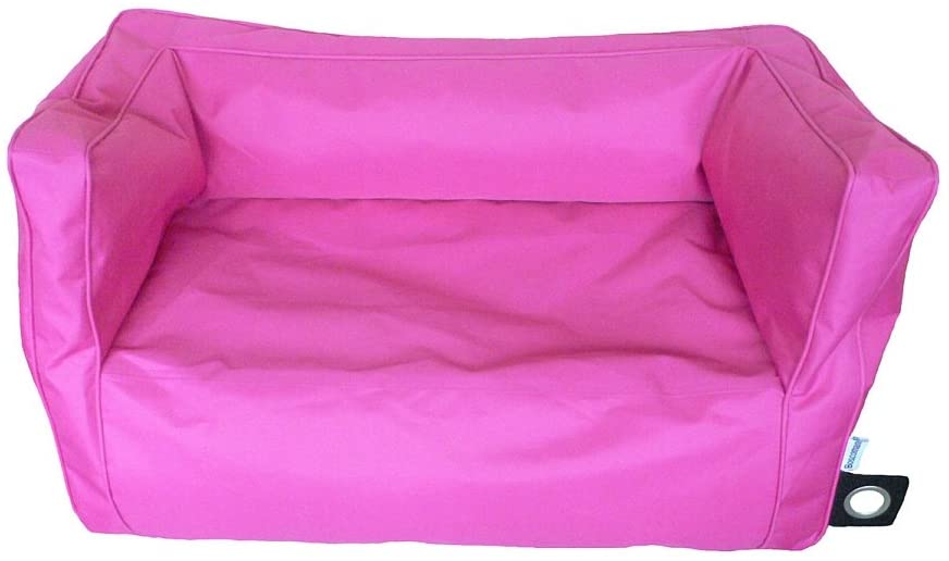 Boscoman - Kids Double Lounger Beanbag Chair - Pink - COVER ONLY