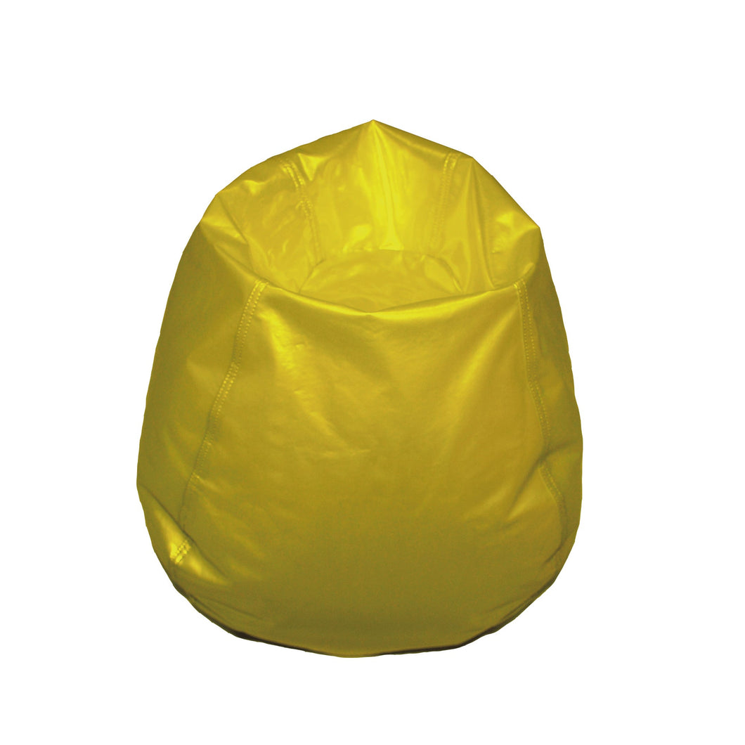 Boscoman - Kids Round Beanbag Chair Yellow - COVER ONLY