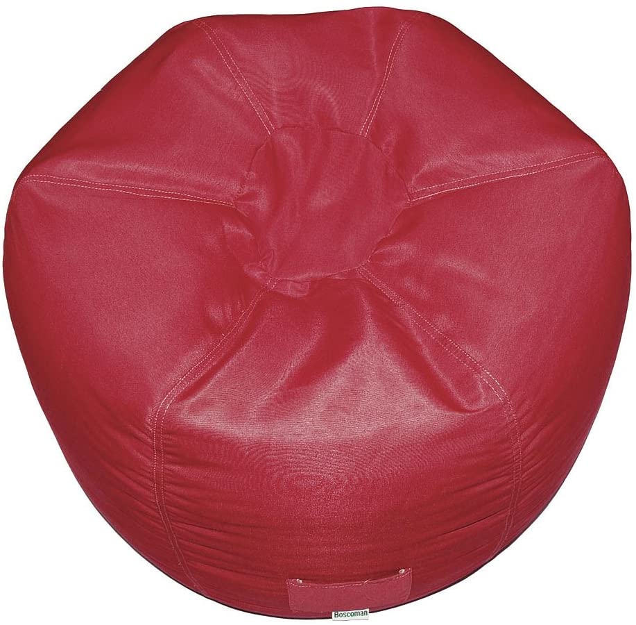 Boscoman Teen Solid Cotton Beanbag Chair (Mix Colors
