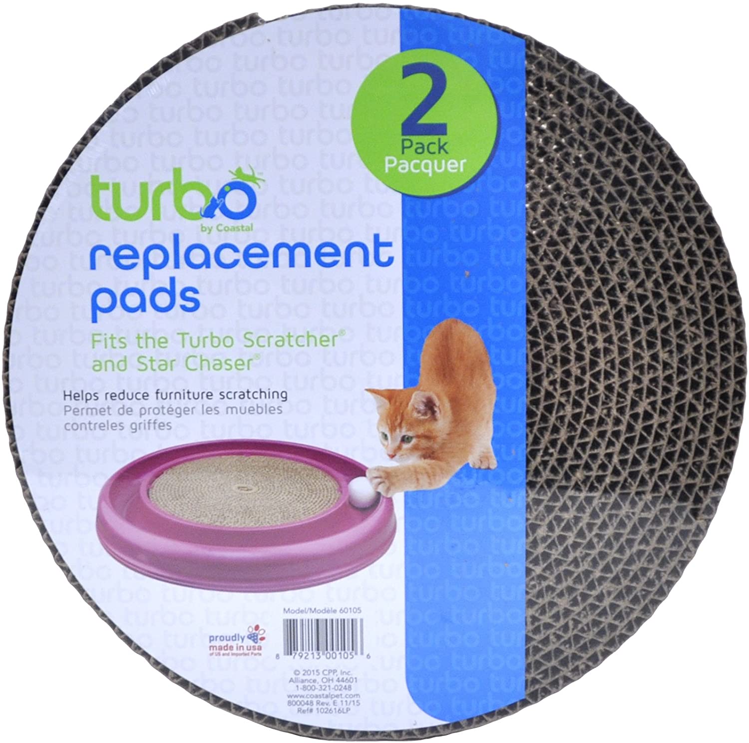 Bergan Turbo Scratcher Replacement Pads,  Jansonic Ltd.
