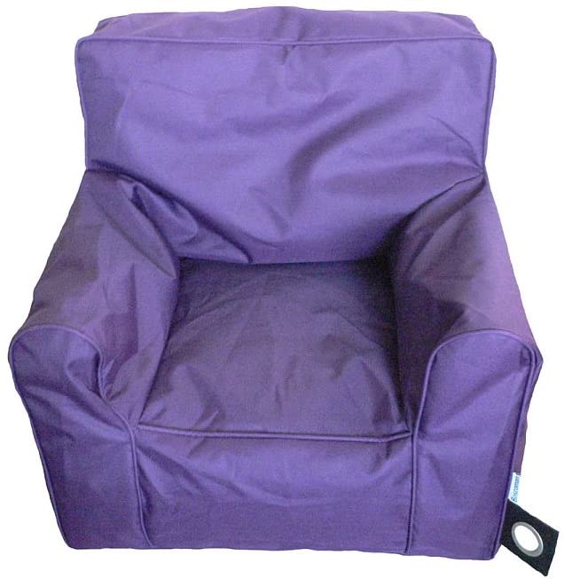 Boscoman - Teen Cozy Lounger Beanbag Chair - Purple - COVER ONLY