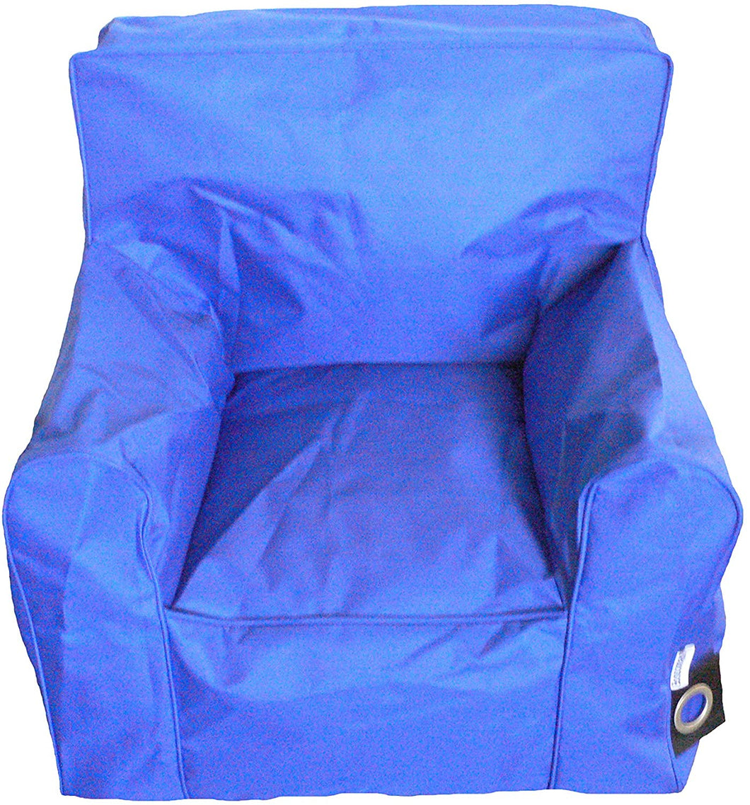 Boscoman - Teen Cozy Lounger Beanbag Chair - Blue - COVER ONLY