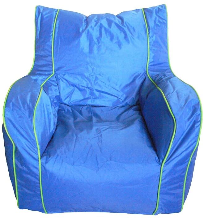 Boscoman - Adult Cody Lounger Beanbag Chair - STRONG BLUE - COVER ONLY
