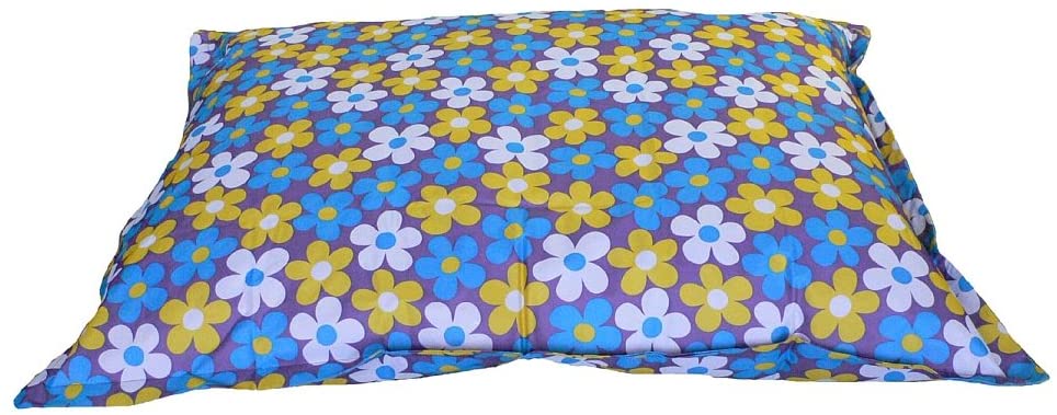 Boscoman - Jumbo Indoor/Outdoor Beanbag Lounger - Daisy/Spring Flowers - COVER ONLY