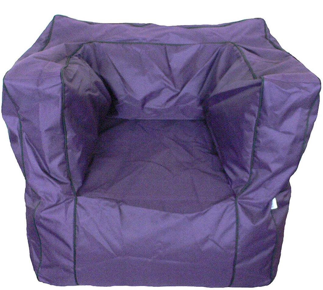 Boscoman - Jumbo Alemeda Outdoor Bean Bag Chair - Purple - PICKUP ONLY