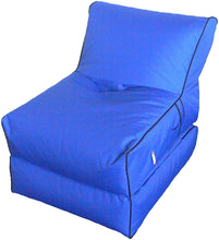 Charger l&#39;image dans la galerie, Boscoman - Jumbo Madera Outdoor Flip Chair Lounger - Blue - COVER ONLY
