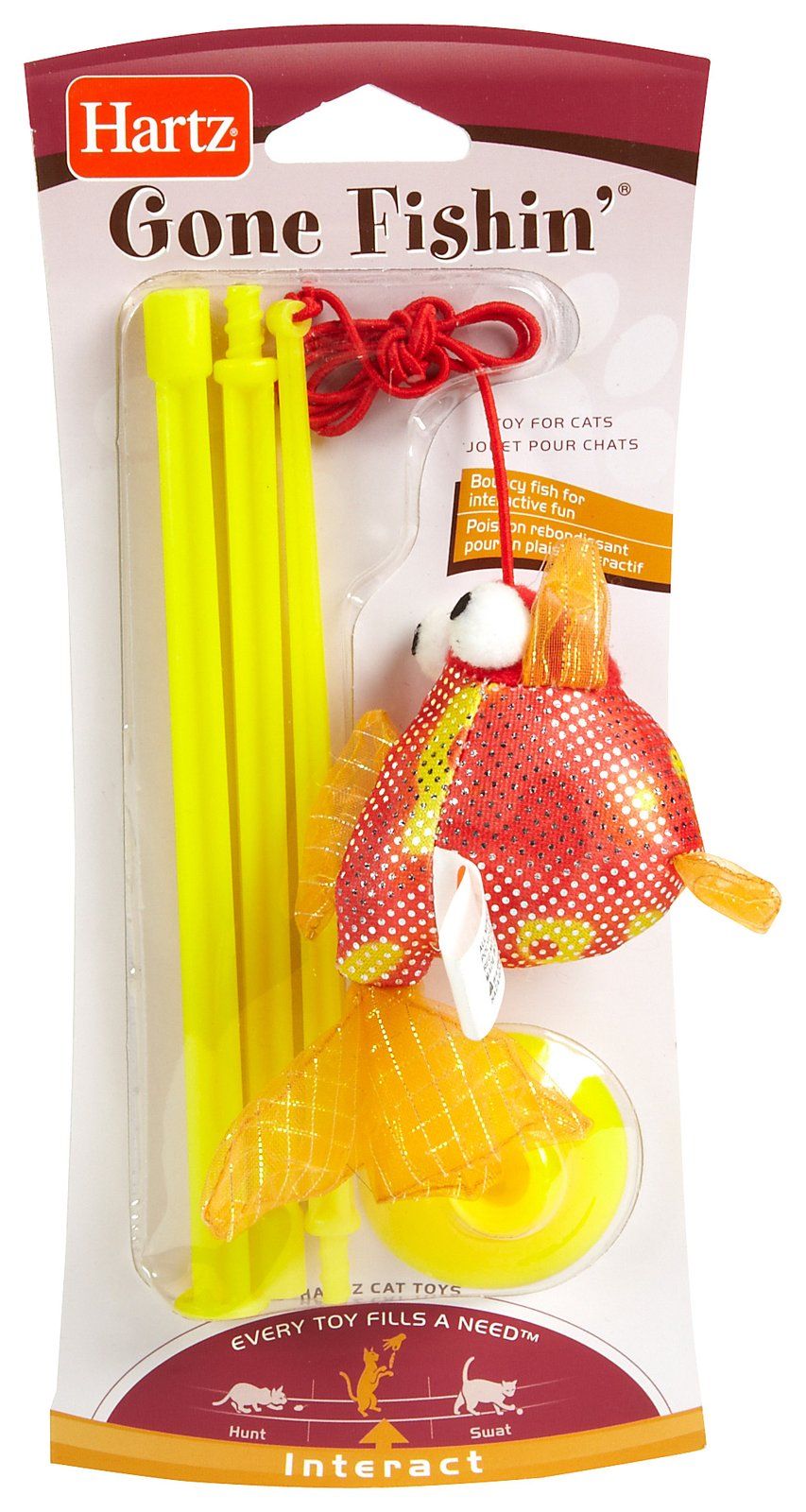 Hartz gone hotsell fishin cat toy