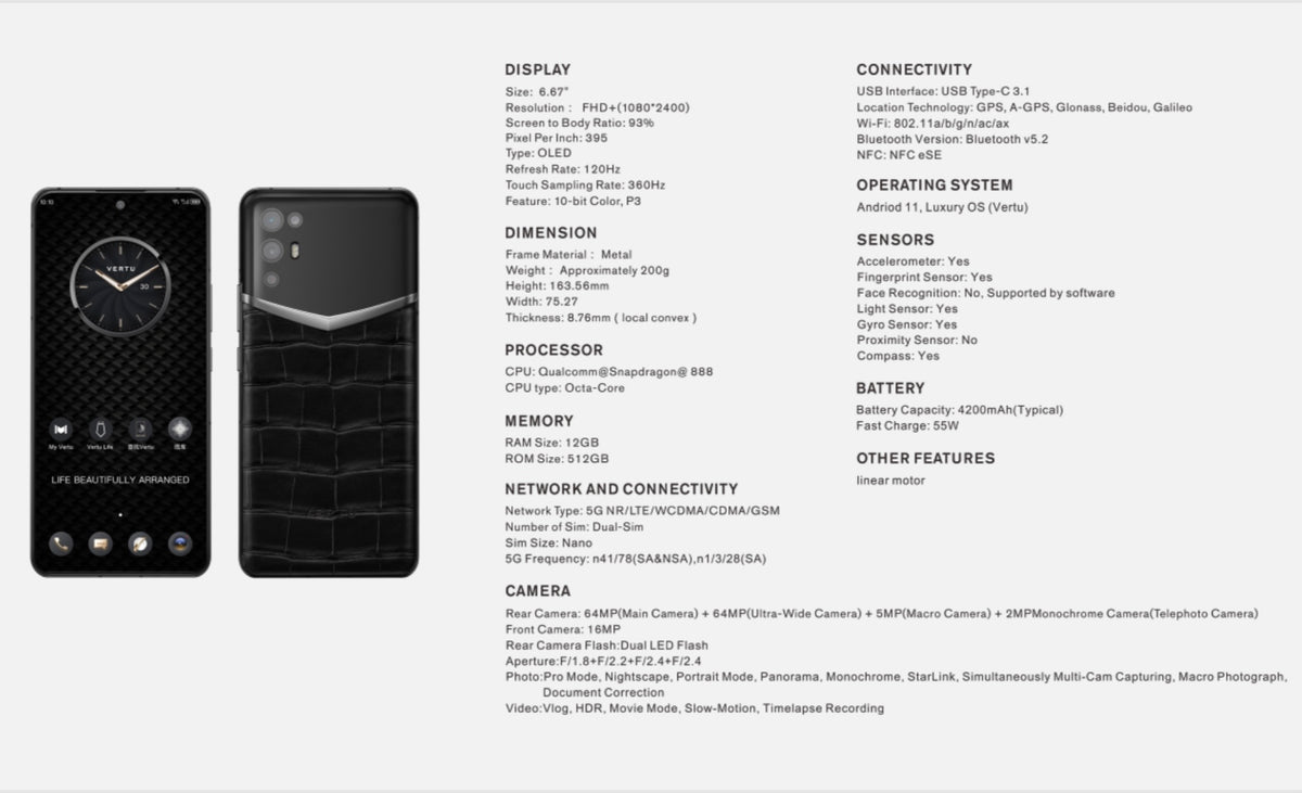 iVertu Red VERTU Mobile Phone – Jansonic Ltd.
